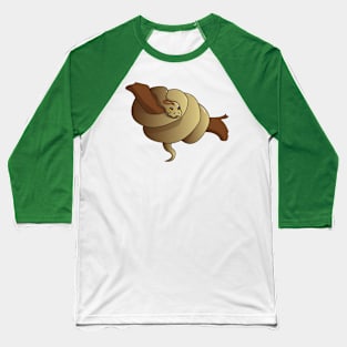 Patternless Burmese Snake Baseball T-Shirt